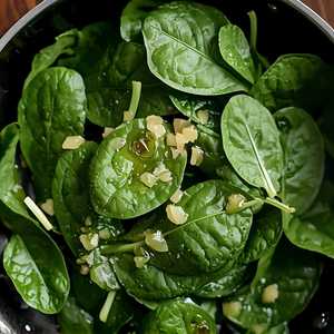 Garlic Spinach