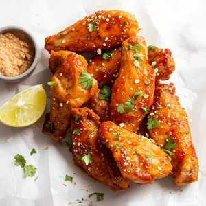Spicy Glazed Chicken Wings