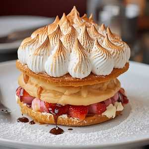 Strawberry Baked Alaska