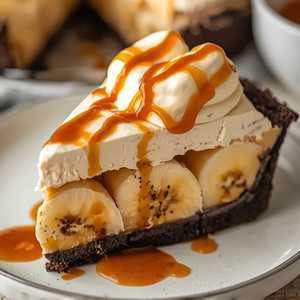 Hojicha Banoffee Pie