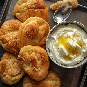Sea Salt Focaccia & Ricotta