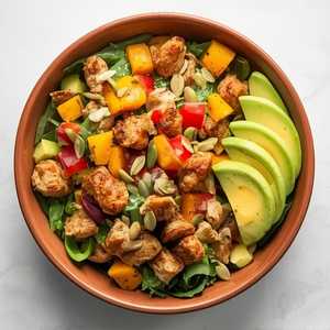 Mojo Chicken Avocado Salad