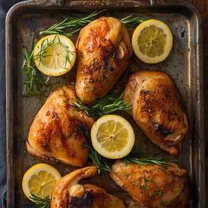 1/2 Broiled Spring Chicken