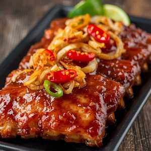 Sticky Korean Ribs