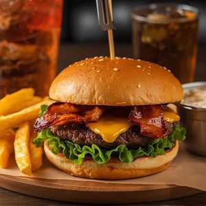 Sweet & Spicy Bacon Burger Whatameal®