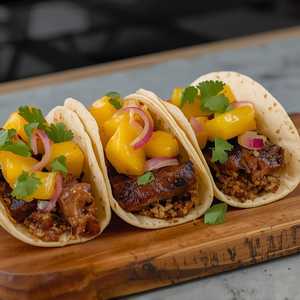 Pork Belly Pineapple Tacos (3)