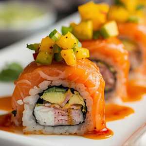 Mango Salsa Salmon