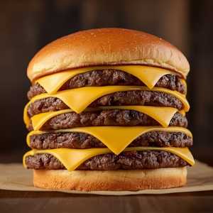 Triple Cheeseburger