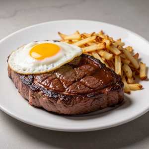 Steak & Organic Eggs