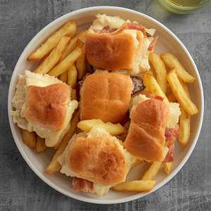New! Cheesy Bacon Ranch Sliders