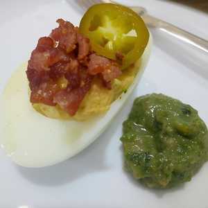 Smoked Deviled Egg