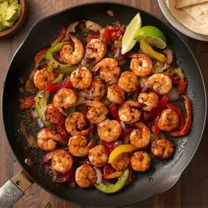Shrimp Fajitas