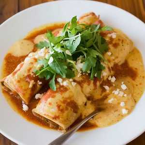 Sonoran Chicken Enchiladas