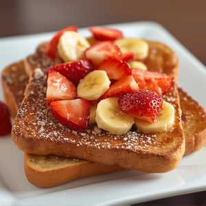 Strawberry Banana French Toast (2 Slices)