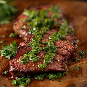 Wood-Grilled Carne Asada (Chimichurri)
