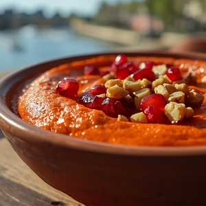 Roasted Pepper Walnut Dip