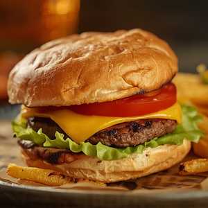 Hamburguesa con Queso