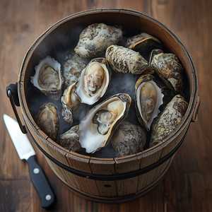Steamed in the Shell- YOU SHUCK'EM YOURSELF