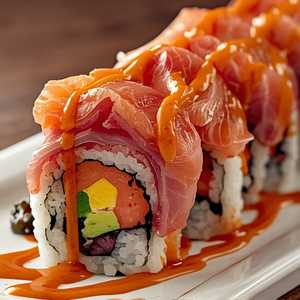 King Crab Rainbow Roll