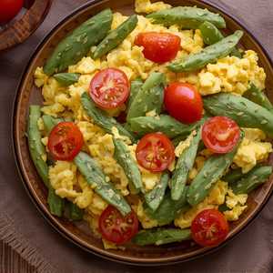 Huevos Con Nopales