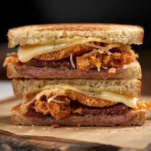 Corned Jackfruit Reuben