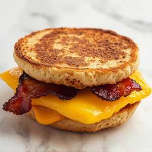 Sausage or Bacon, Egg & Cheese Muffin Meal