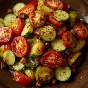 Heirloom Cucumber + Tomato