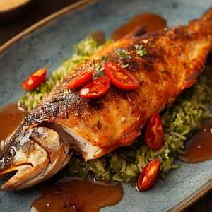Fried 'Whole' McFarland Springs Trout