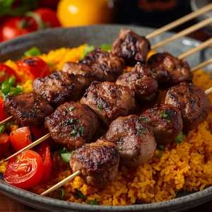 Turkish Lamb Kebab