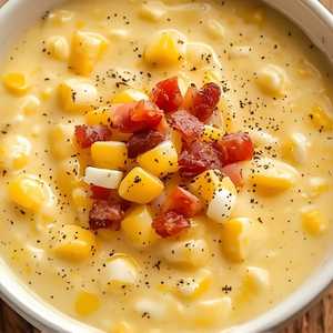Creamed Corn with Bacon