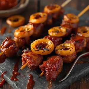 Berkshire Pork Belly Skewers
