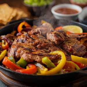 Steak And/Or Chicken Fajitas For Two