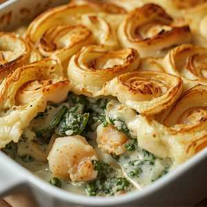 Seafood Florentine