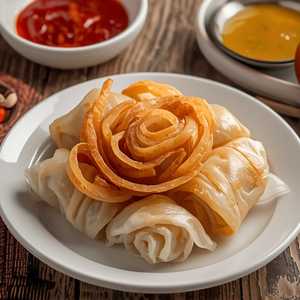 Chinese Donut Rice Roll