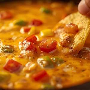 Chile Con Queso With Rotel Tomatoes