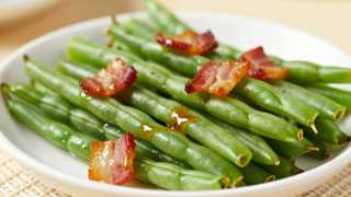 Bacon Caramel Green Beans