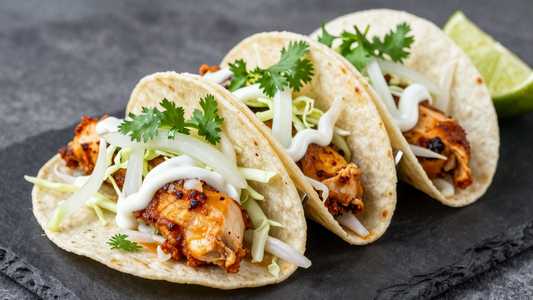Adobo Chicken Tacos