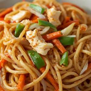 Chicken Yakisoba