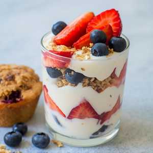 Fresh Fruit And Yogurt Parfaits