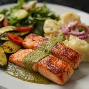 SALMON FOR TWO