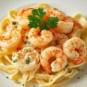 Shrimp Alfredo