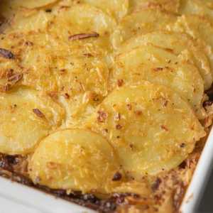 Scalloped Parmesan Potatoes