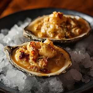Baked Oysters \"Savannah\"