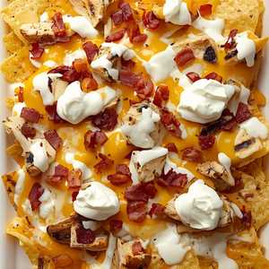 Chicken Bacon Ranch Nachos