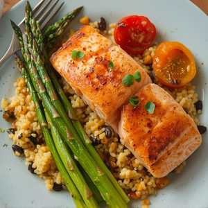 Lunch Plate - Salmon