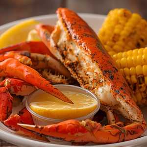 Charbroiled Alaskan King Crab Legs
