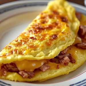 Meat & Cheese Omelette