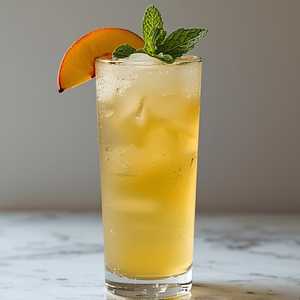 Peach Green Iced Tea