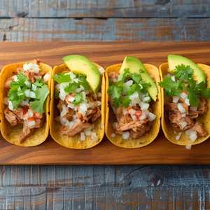 Street Tacos at Bar