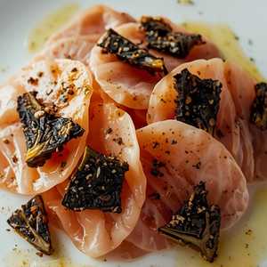 Hamachi Carpaccio & Shaved Truffle*